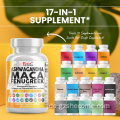 MACA unterstützt die vegane MACA -Extraktkapsel der reproduktiven Gesundheit